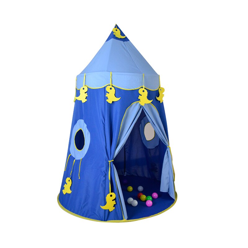 Tente Enfant | Château Magique bleu fond blanc
