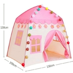 Tente Enfant | Maison de Poupée rose fond blanc
