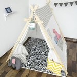 Tipi Tente Enfant | Design Triangle Gris