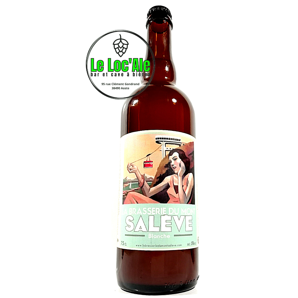 Bière blanche 75cl la brasserie du mont salève