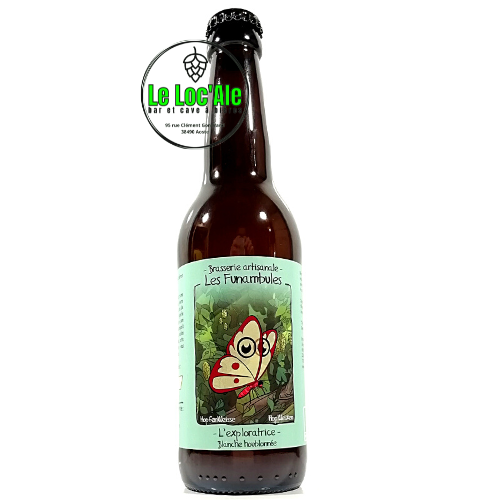 les funambules l'exploratrice blanche hefeweizen 33cl