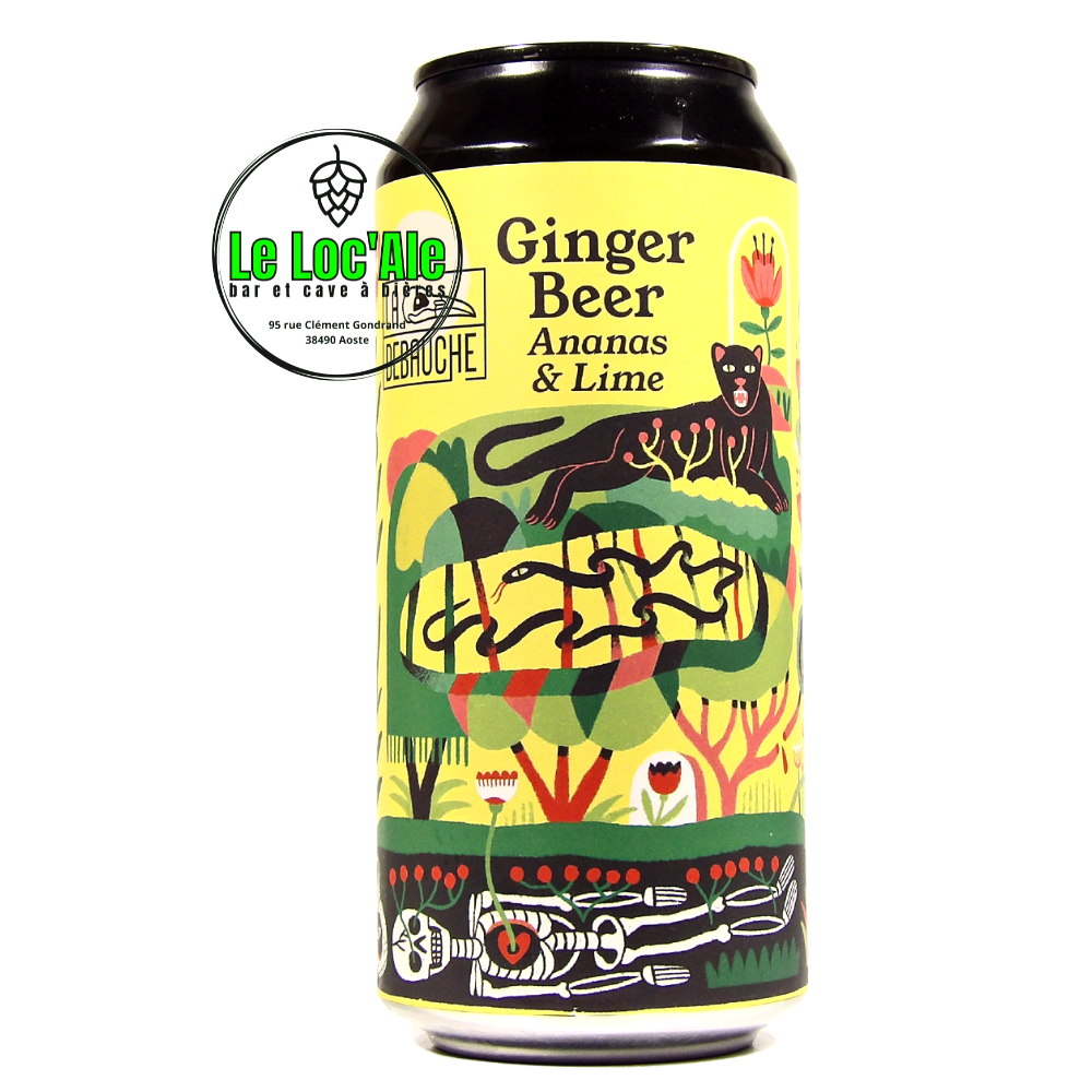 La Débauche - Ginger Beer Ananas & Lime - 44cl