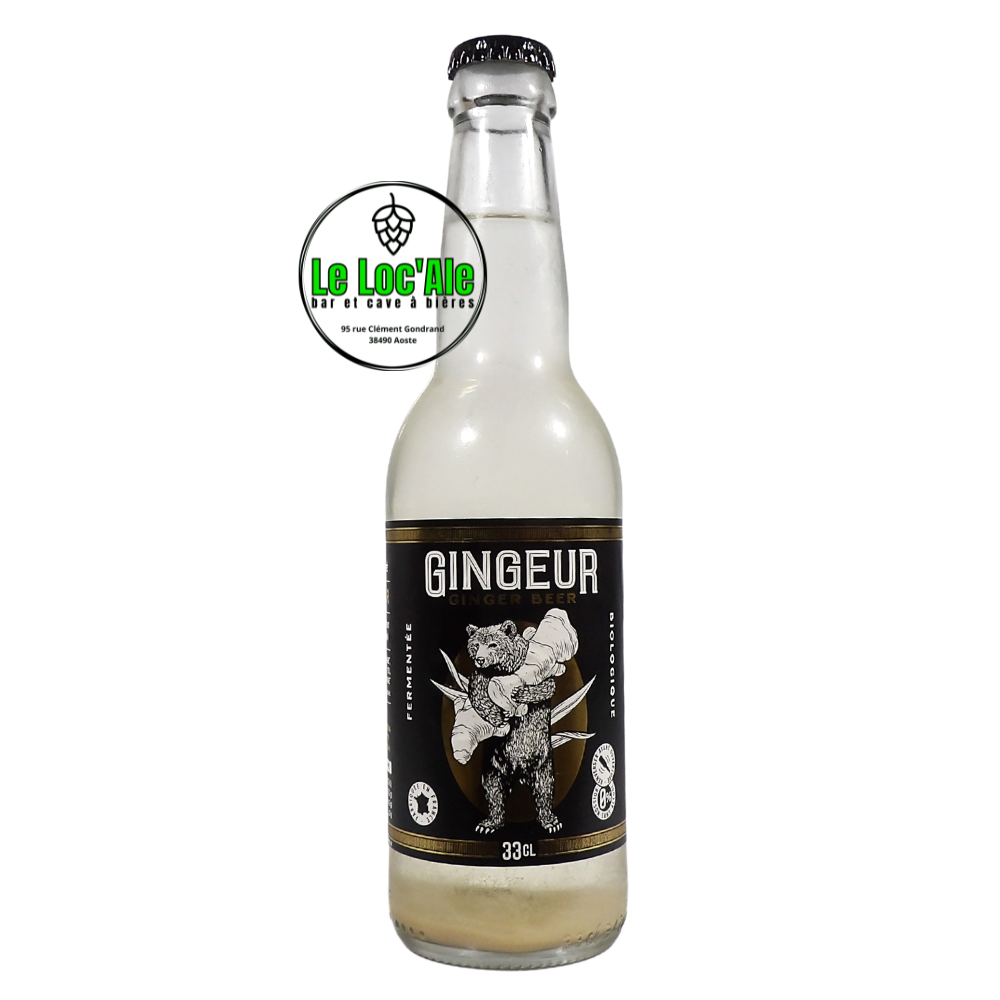 GINGEUR Ginger BEER Bio sans alcool au gingembre 33cL - en ligne