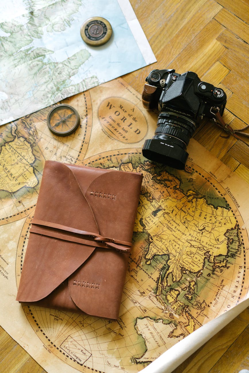 Photos gratuites de ancienne carte, appareil photo, aventure