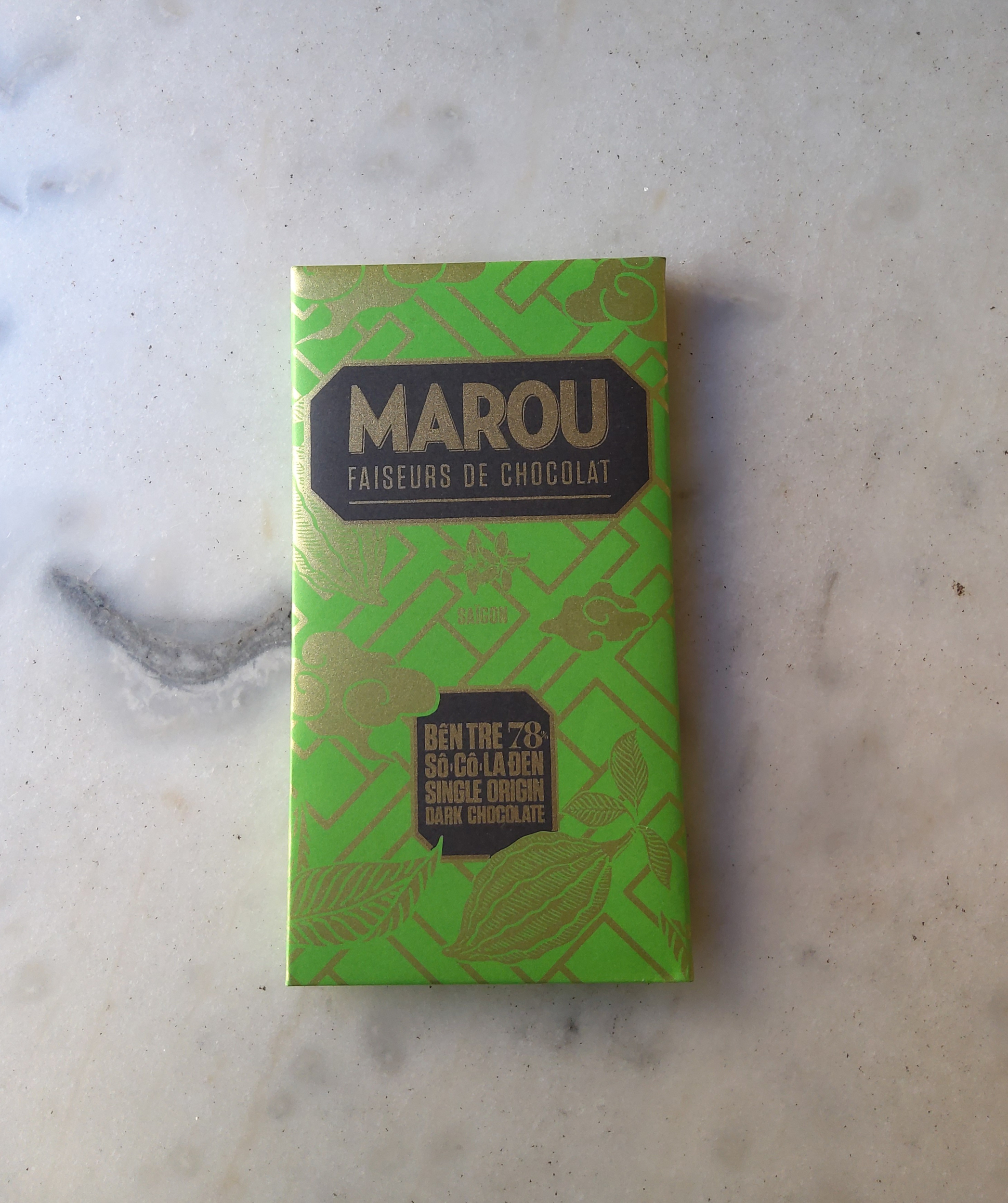 Chocolat Marou 78%Bēn Tre lacigale-shop.fr