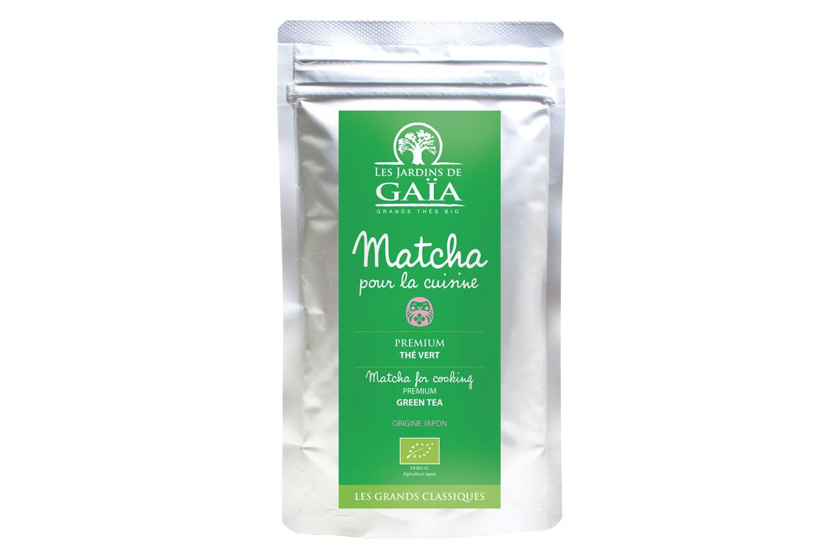 matcha thé vert les Jardins de Gaia