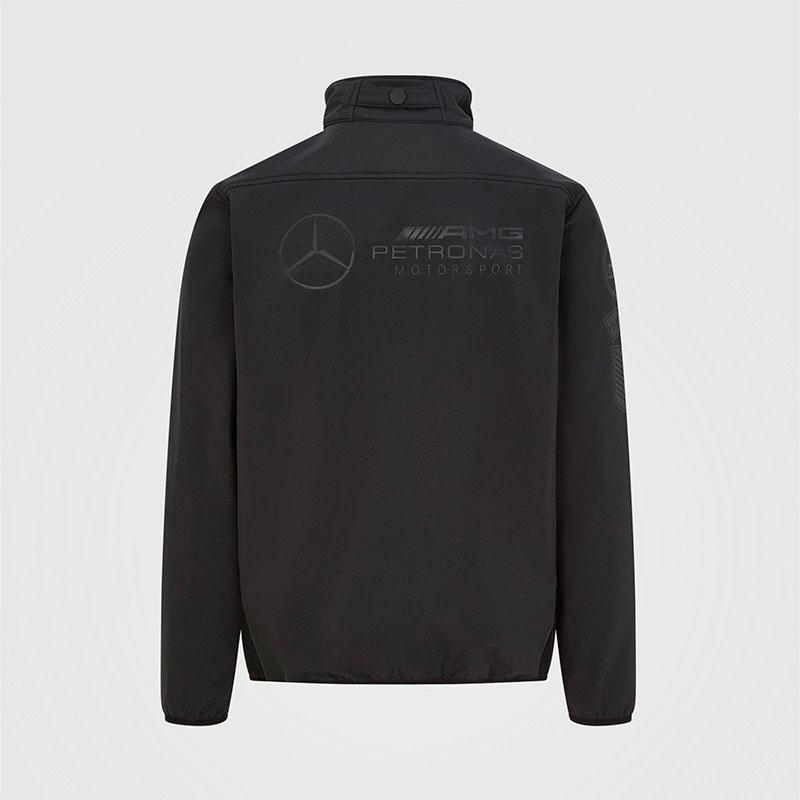 Veste softshell homme Mercedes AMG Petronas noir vue dos