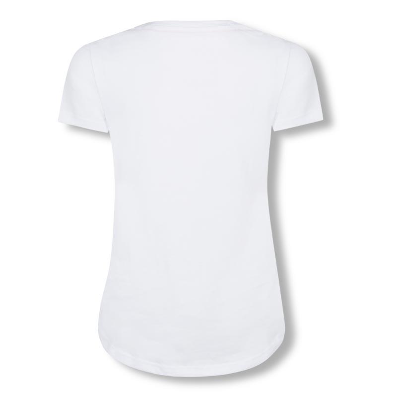 T-shirt femme KTM Red Bull Racing Team blanc vue dos