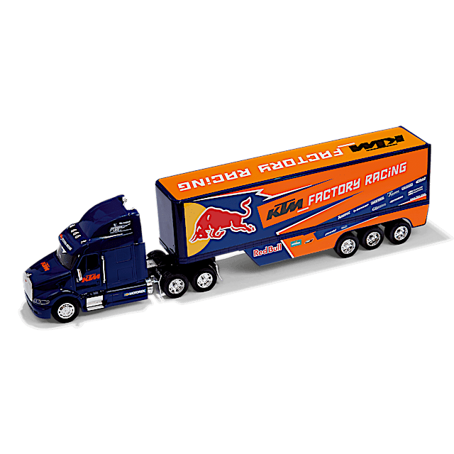Camion miniature KTM Red Bull Racing Team taille 1 sur 32 vue côté gauche