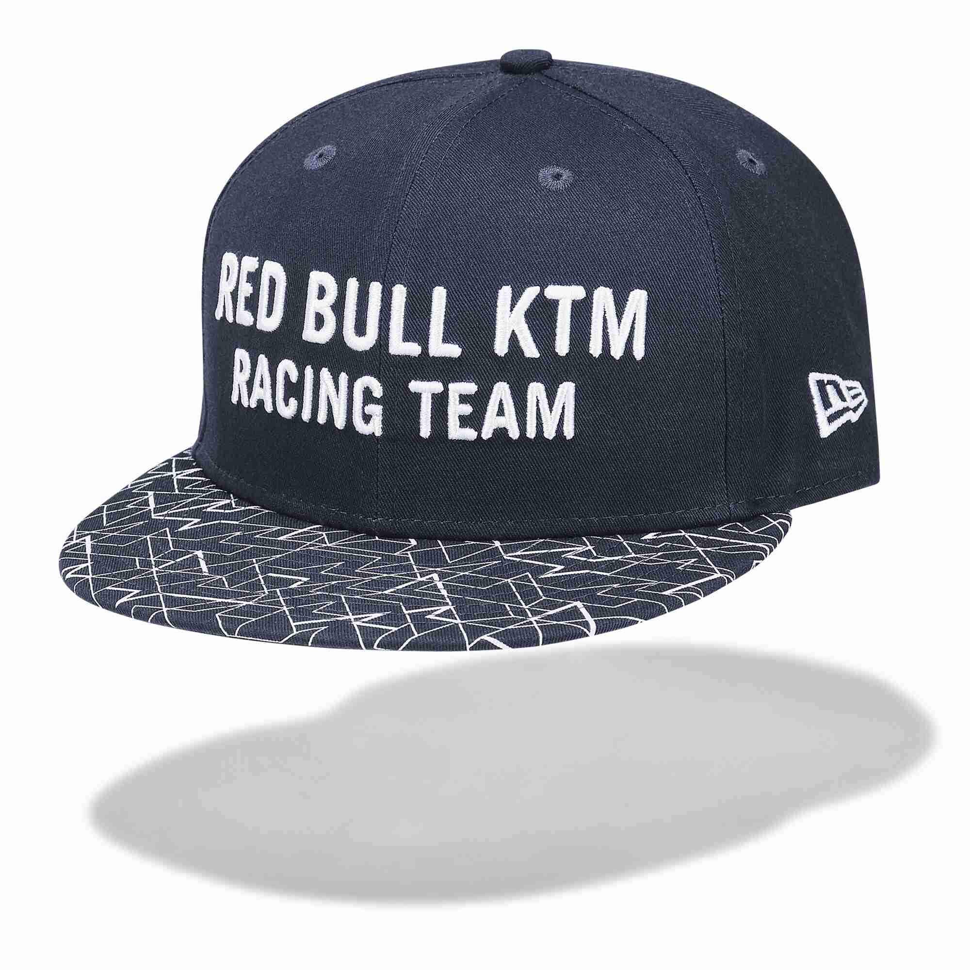 Casquette KTM Red Bull New Era 9Fifty Letra bleu marine à visière plate