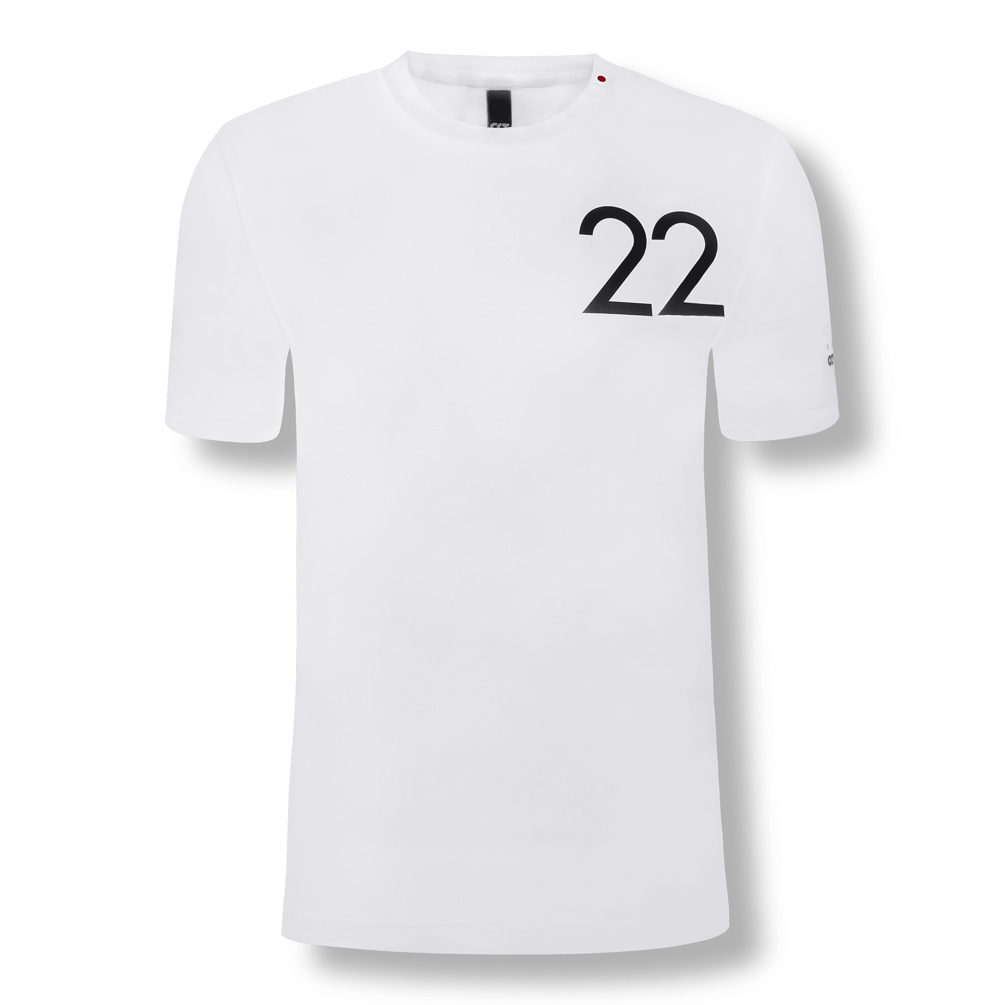 T-shirt pilote Alpha Tauri TSUNODA n° 22 blanc