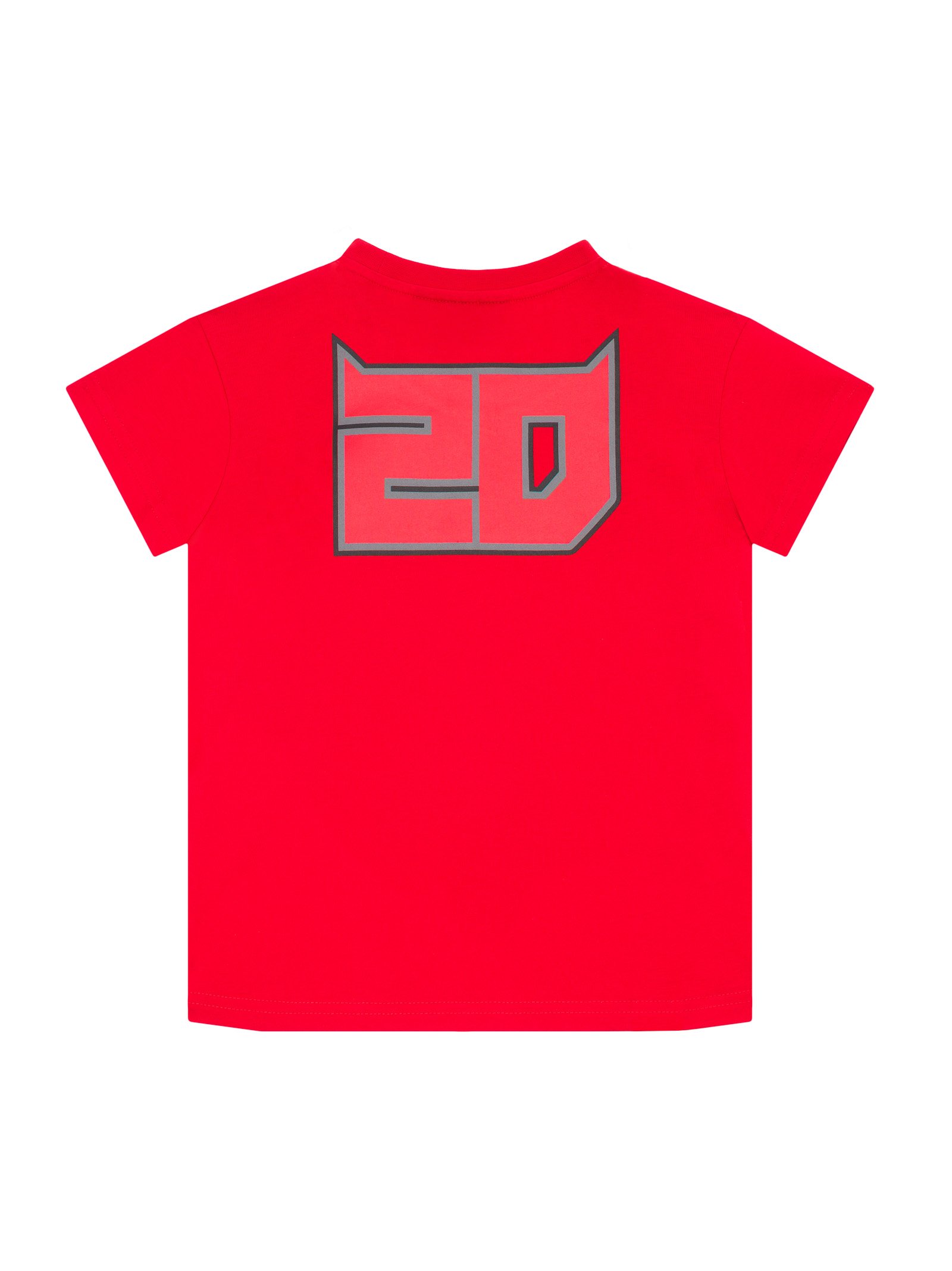 T-shirt enfant Fabio Quartararo diable rouge vue dos