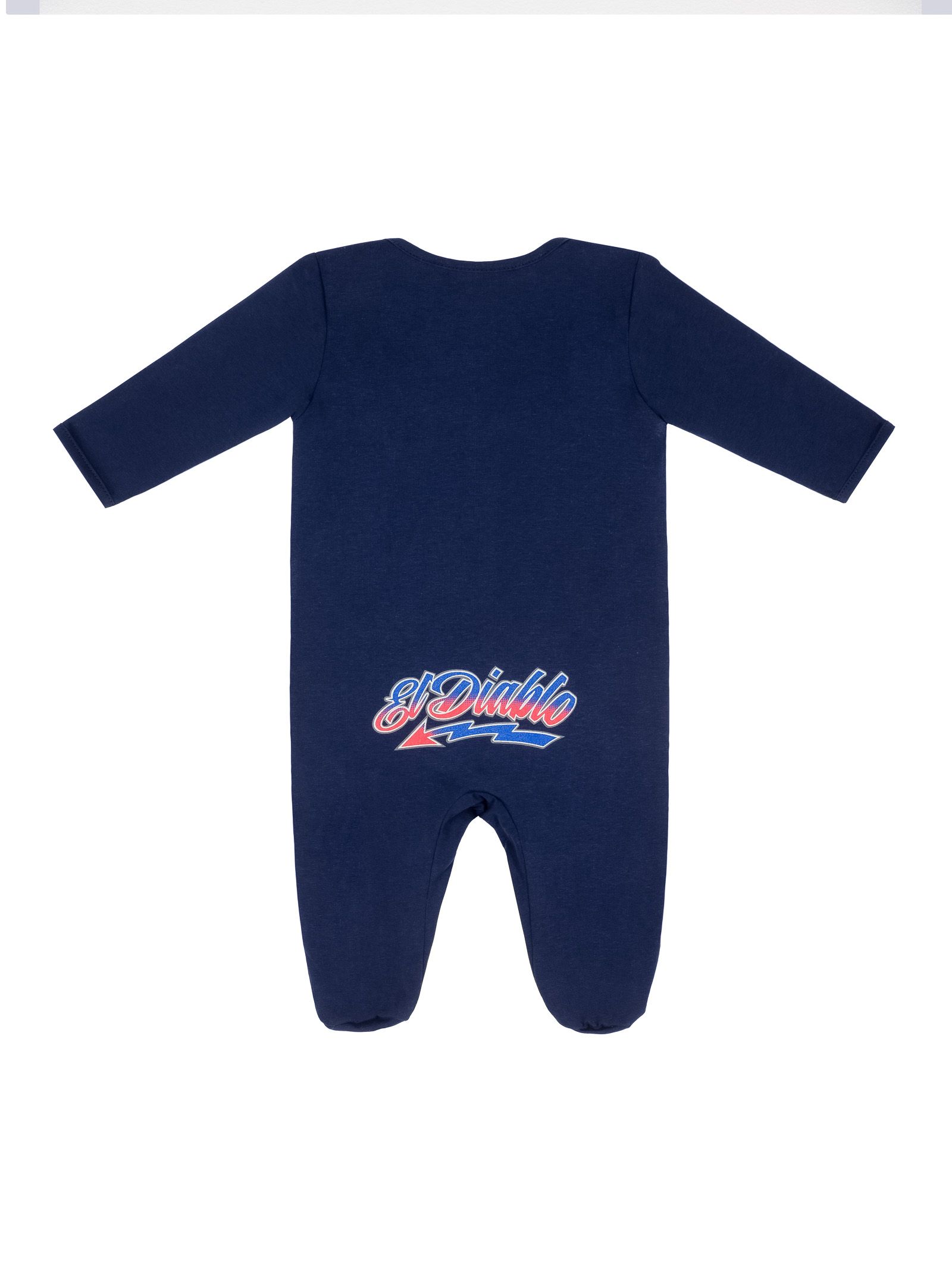 Combinaison pyjama bébé Fabio Quartararo 20 bleu vue dos