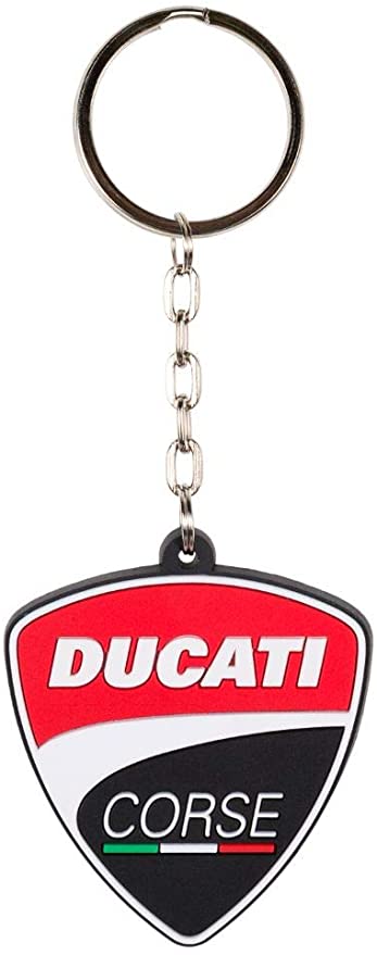 Porte-clé Ducati Corse en PVC