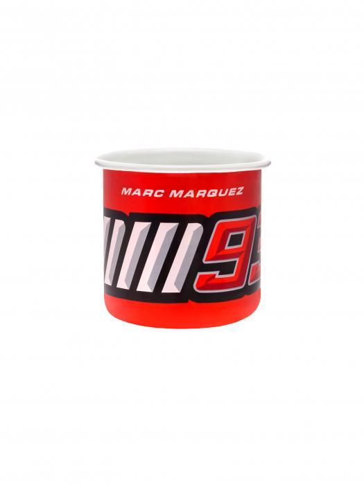 Tasse mug Marc Marquez 93 rouge vue logo MM93