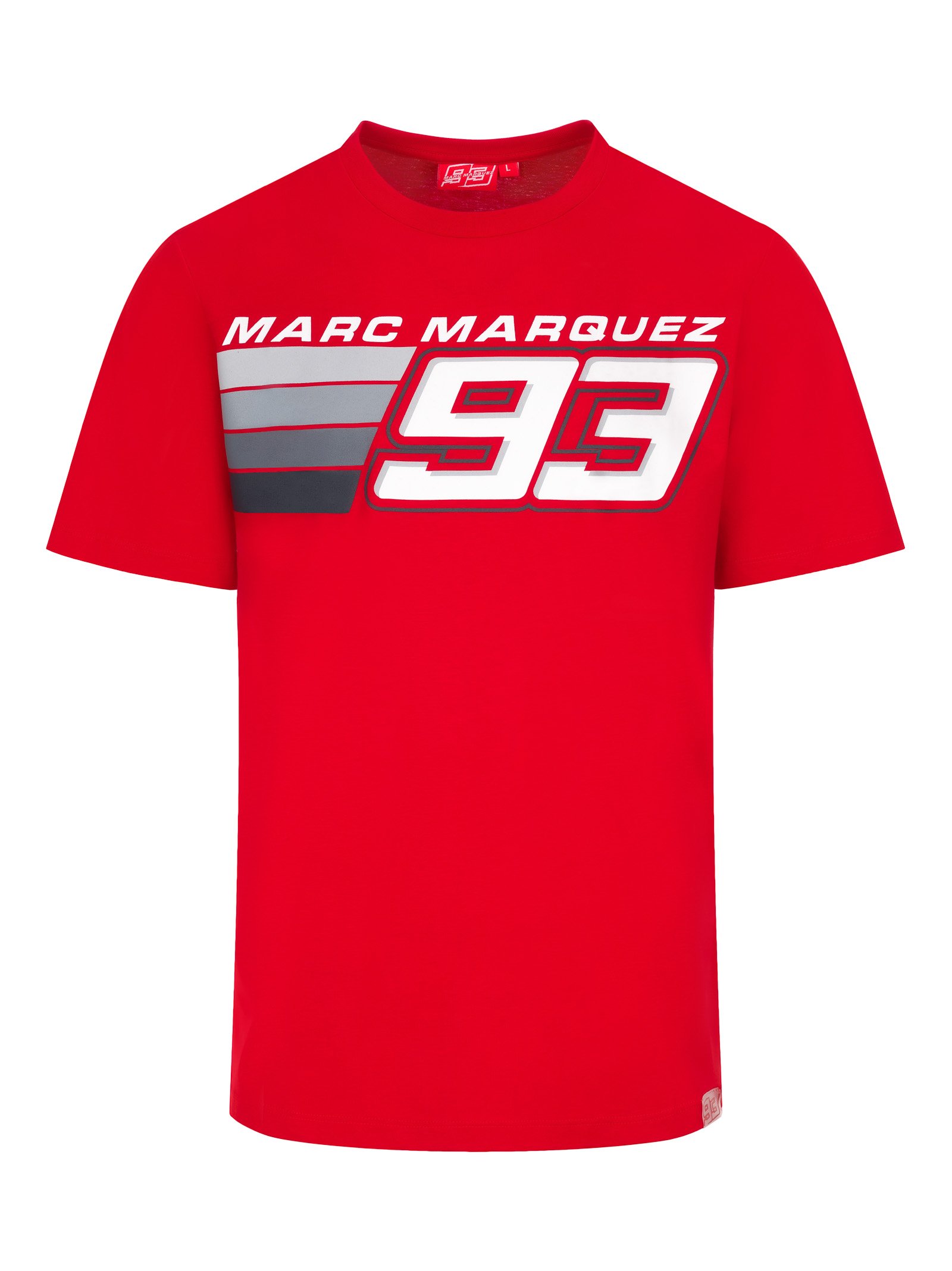 T-shirt homme MARC MARQUEZ 93 rouge vue devant