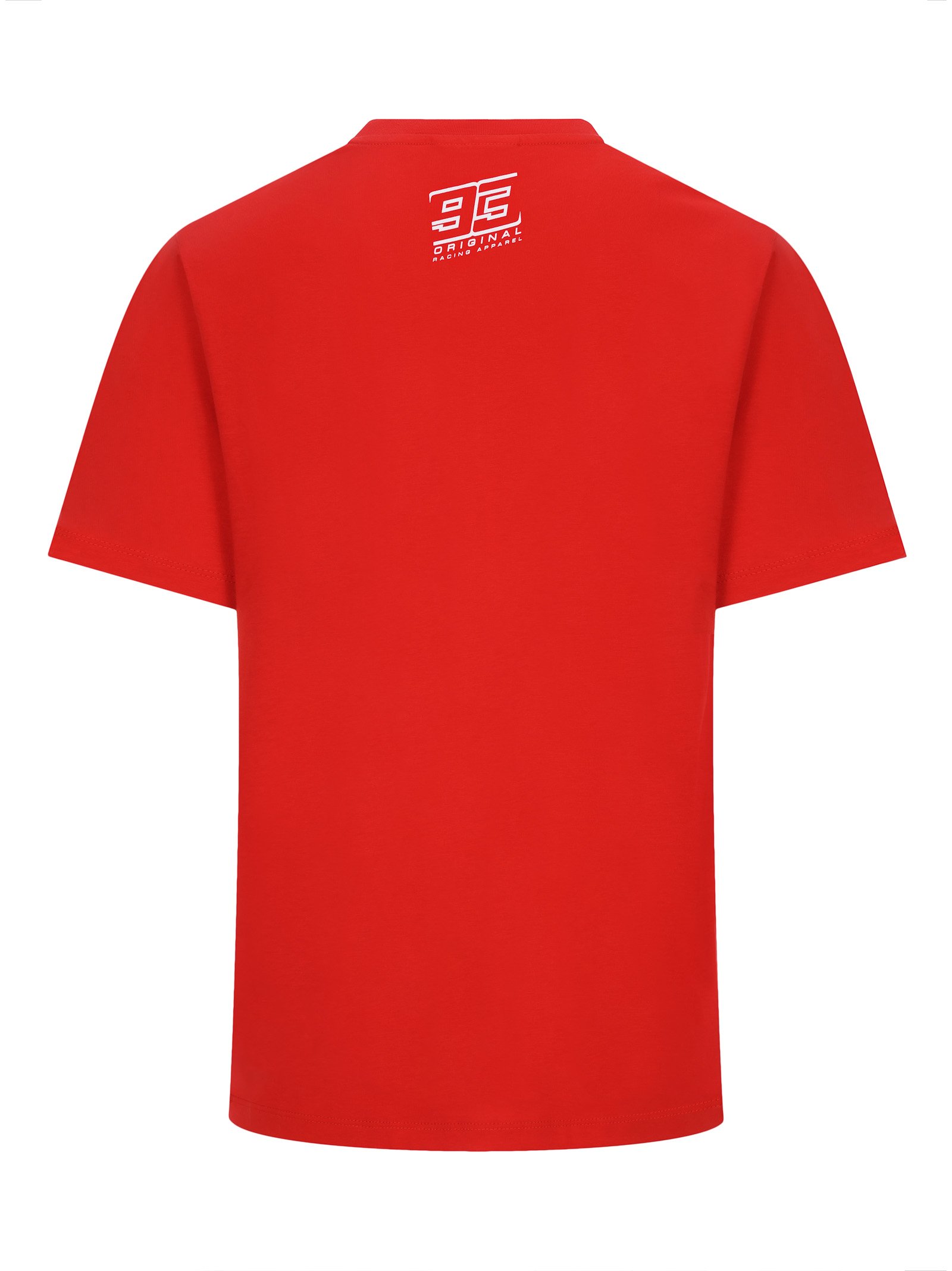 T-shirt homme MARC MARQUEZ rouge MM93 vue dos