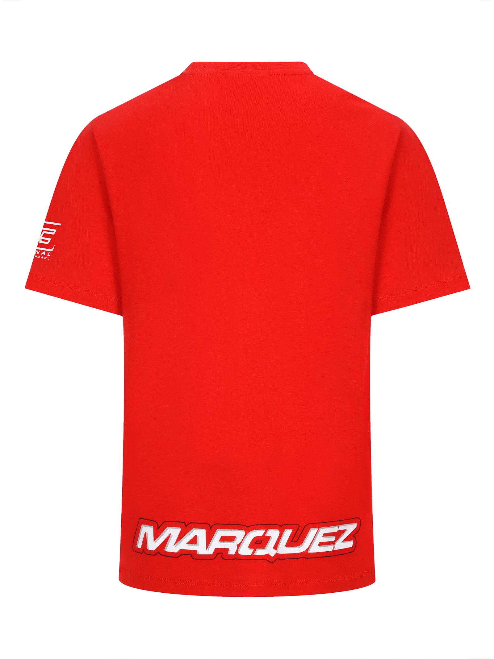 T-shirt homme MARC MARQUEZ 93 rouge mascotte fourmi vue dos
