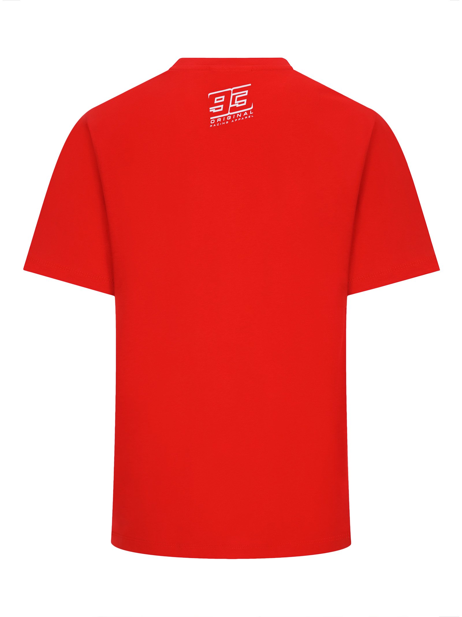 T-shirt homme MARC MARQUEZ 93 rouge relief vue dos