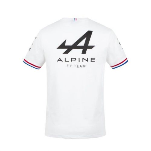 T-shirt Alpine F1 blanc pour enfant Le Coq Sportif