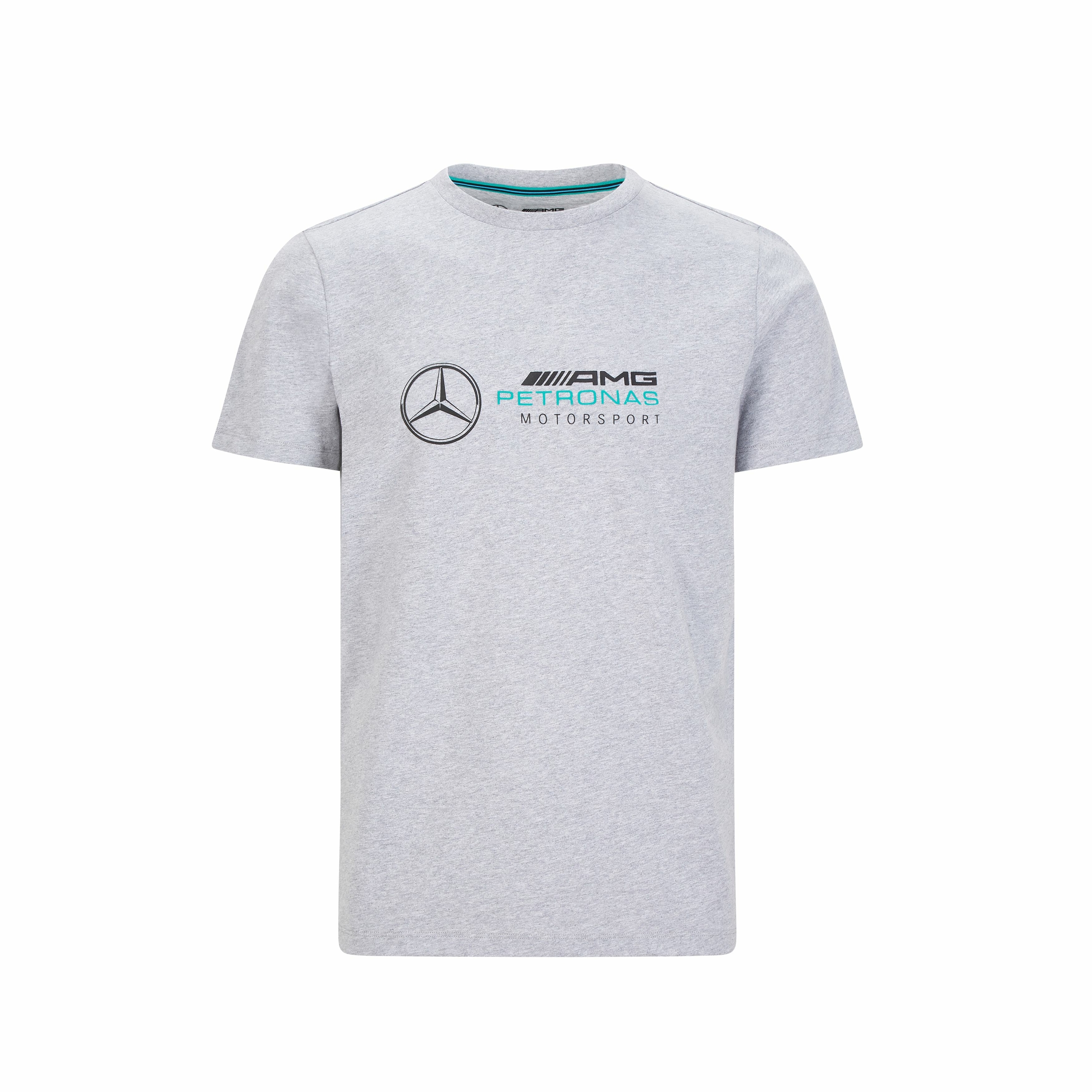 T-shirt homme Mercedes AMG Petronas gris vue devant
