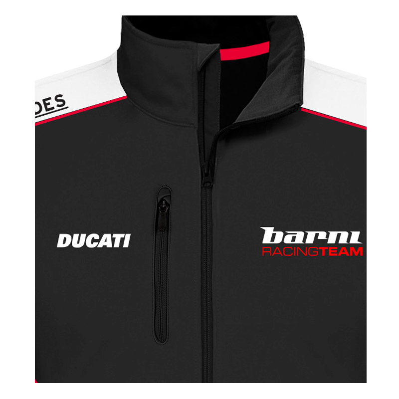 Veste softshell Ducati Barni vue zoom logo