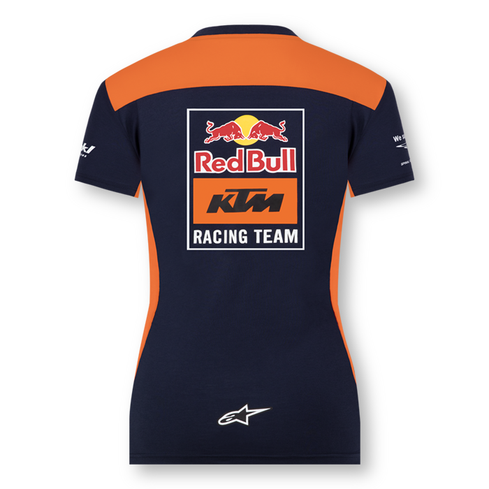 T-shirt KTME Red Bull Racing Team 2022 pour femme vue dos KTM22009