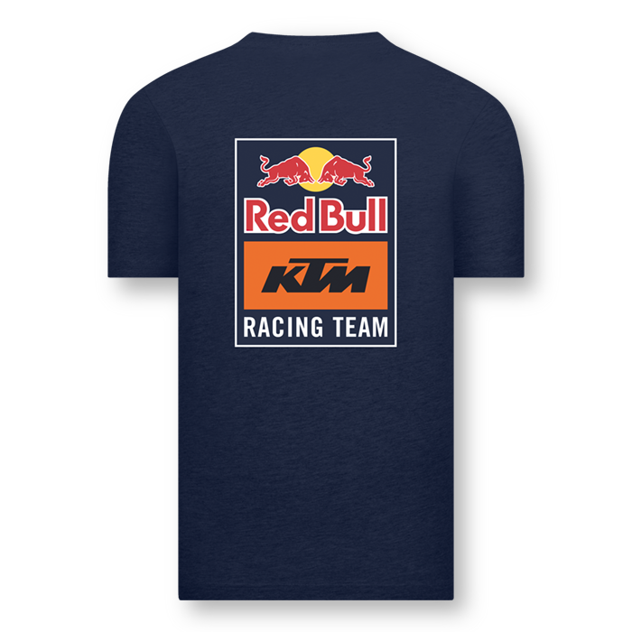 T-shirt KTM Red Bull Racing Team Backprint bleu vue dos KTM22019