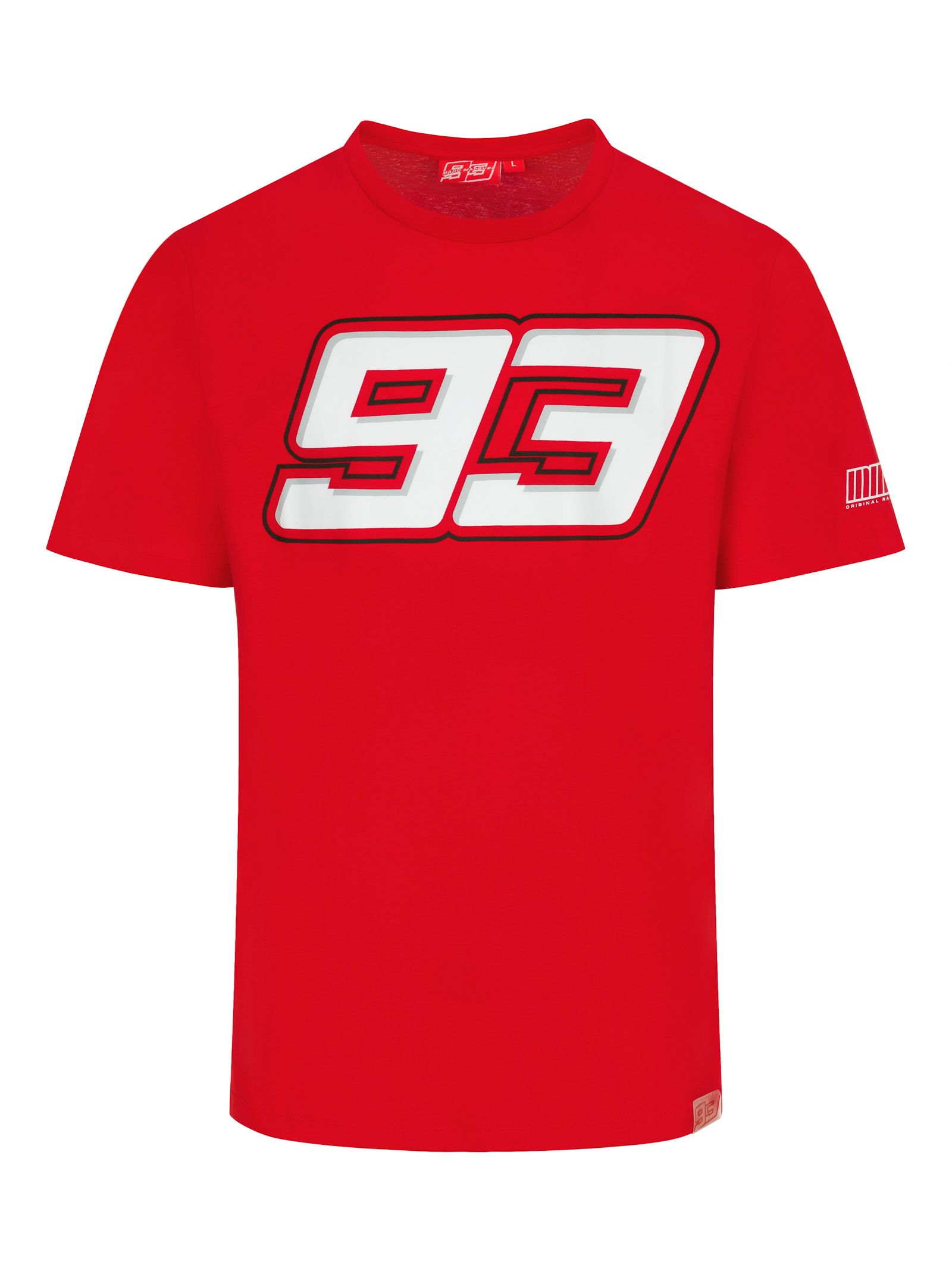 T-shirt homme Marc Marquez 93 rouge