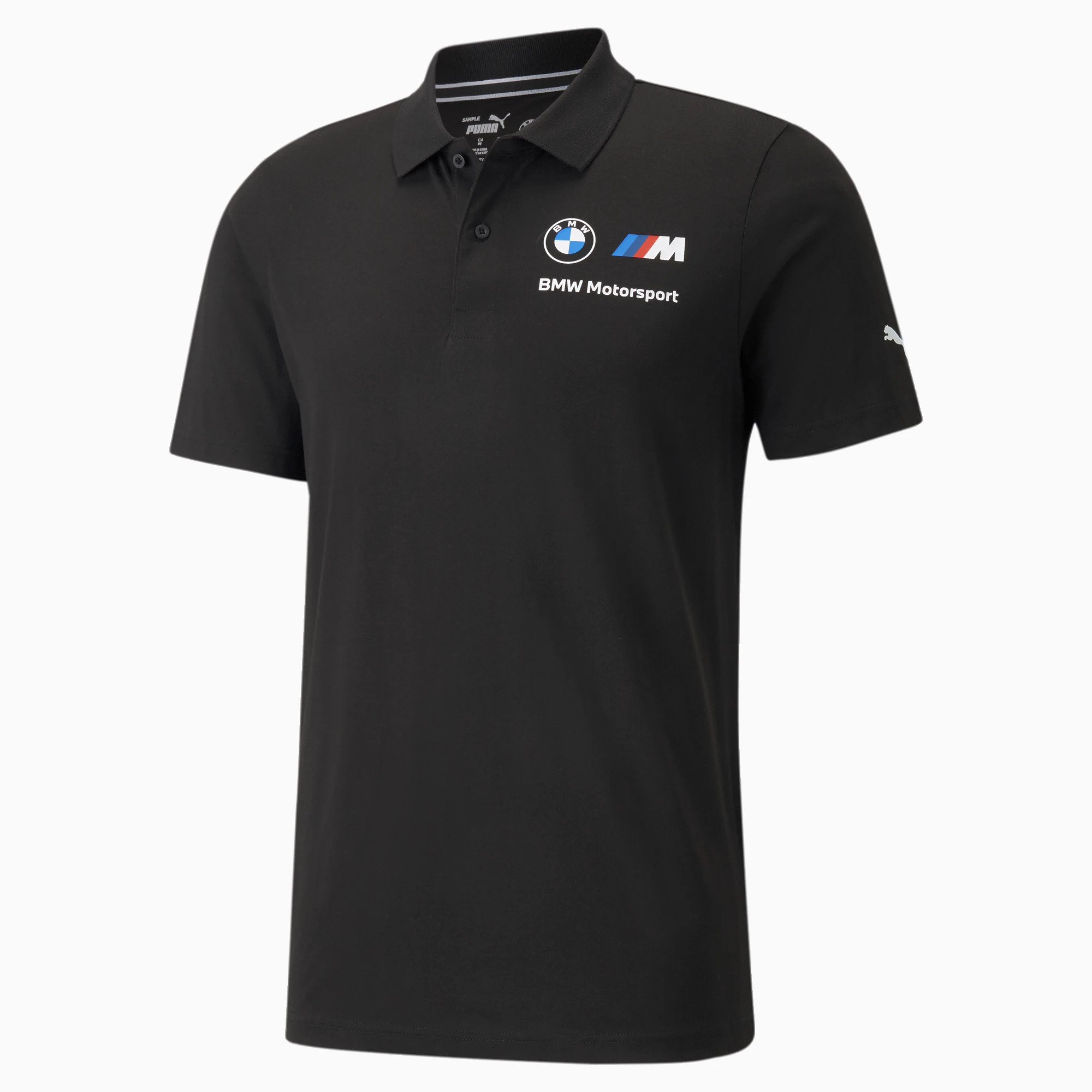 Polo BMW M Motorsport Essentials noir vue devant