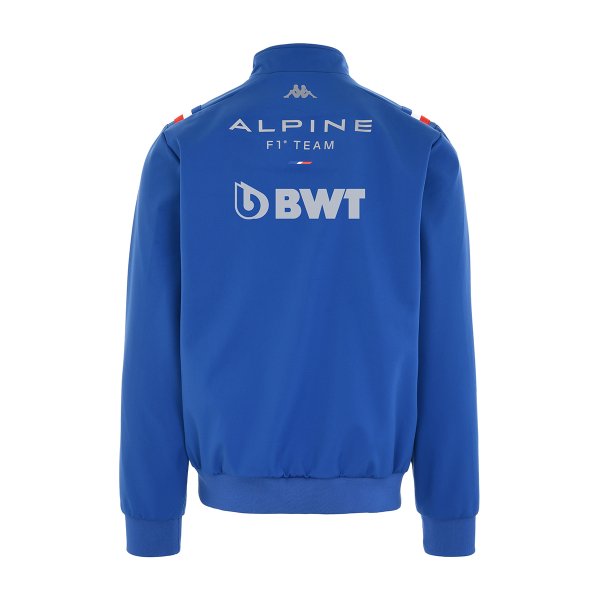 Veste softshell Alpine F1 2022 Kappa bleu vue dos