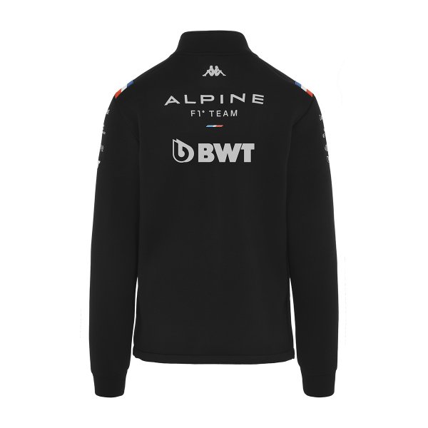 Veste technique Alpine F1 2022 Kappa noir vue dos
