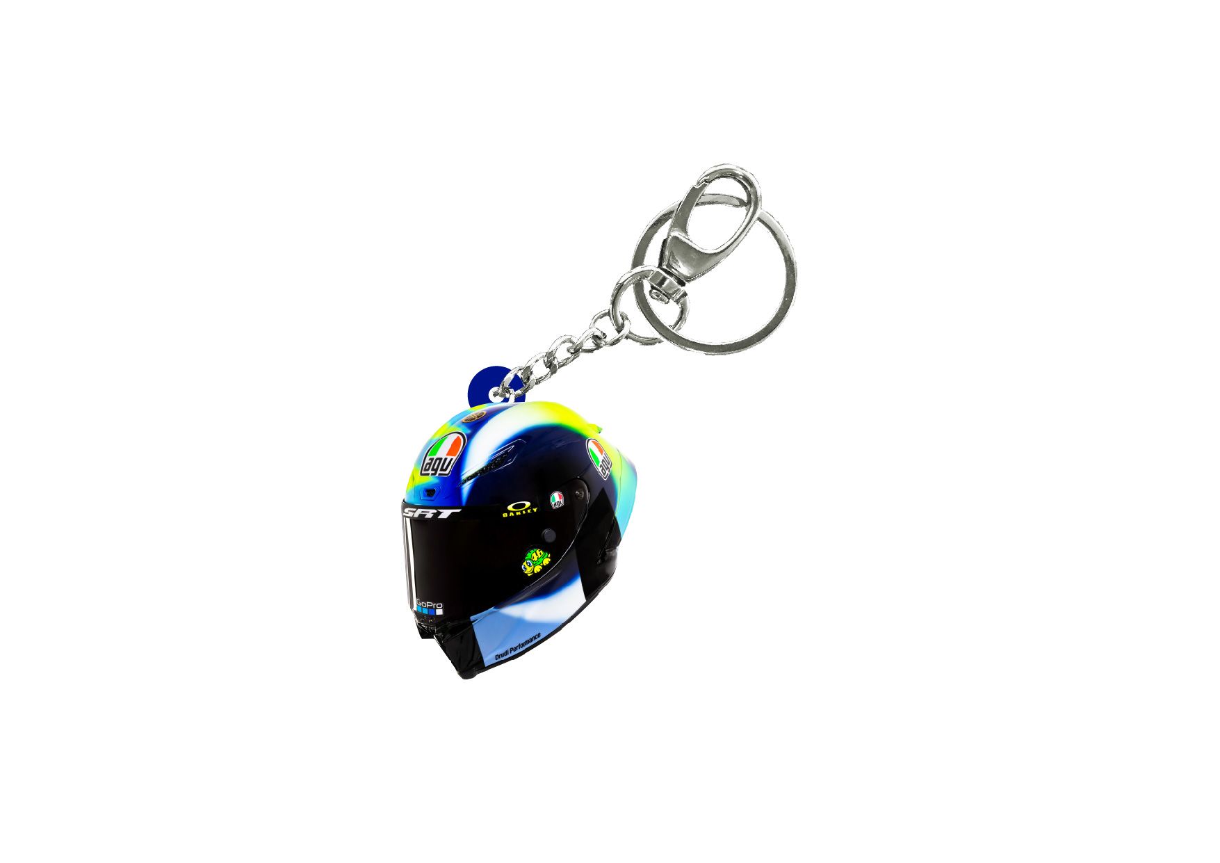 Porte-clé Valentino Rossi casque 3D