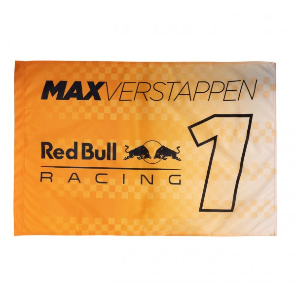 Drapeau Max Verstappen n° 1 Red Bull Racing