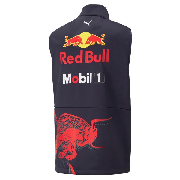 Veste sans manche Red Bull Racing F1 2022 vue dos