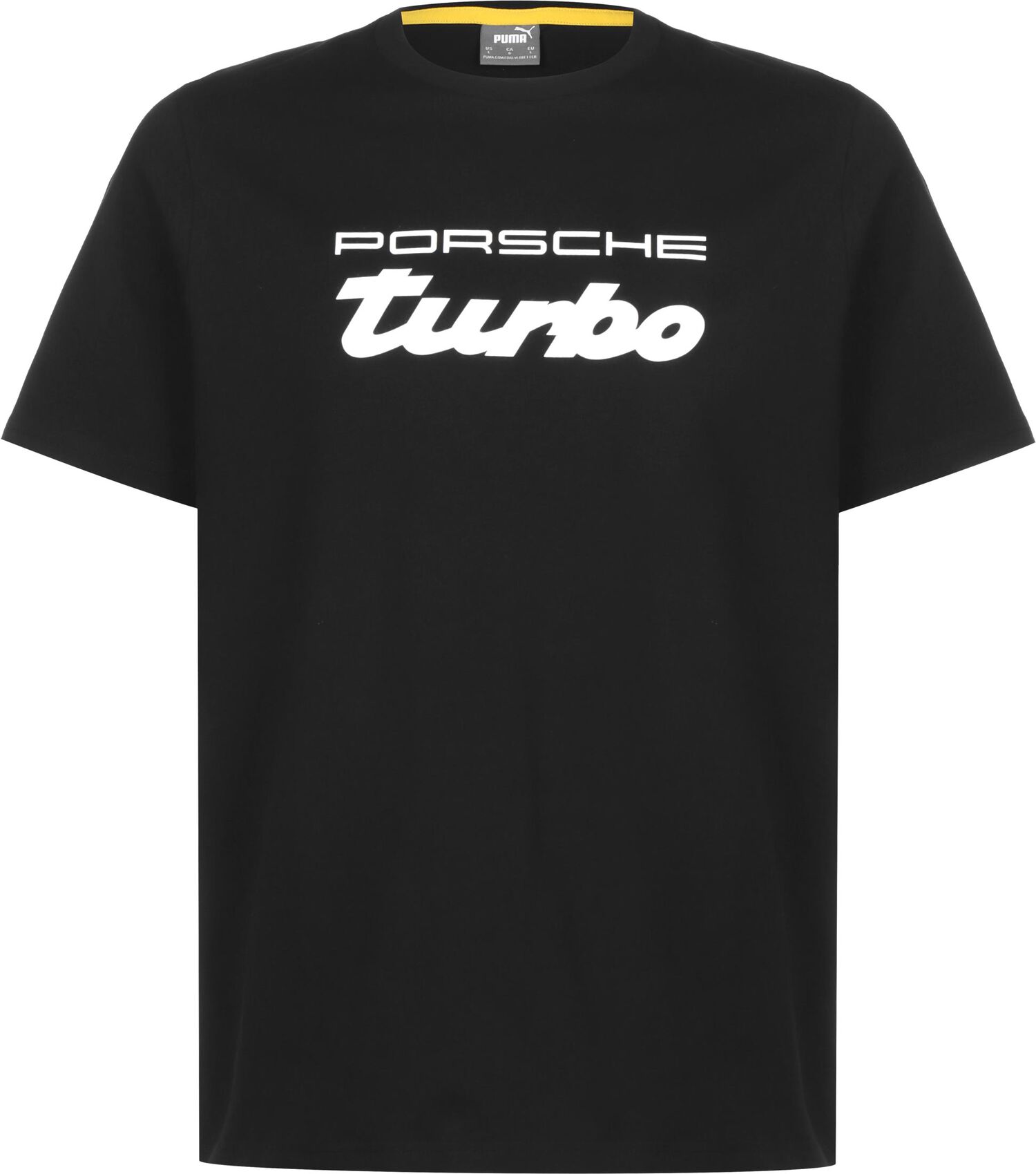 T-shirt Porsche Legacy Turbo noir vue devant
