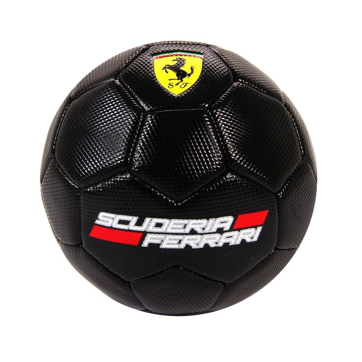 Ballon de foot FERRARI noir taille 2