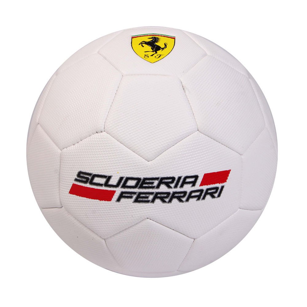 Ballon de foot FERRARI blanc taille 2
