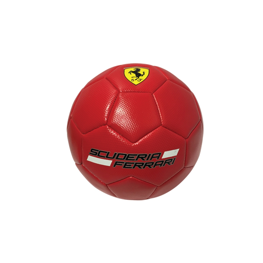 Ballon de foot FERRARI rouge taille 2