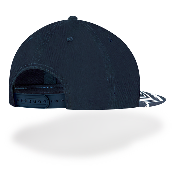 Casquette Alpha Tauri Team 2022 blanc bleu vue arrière
