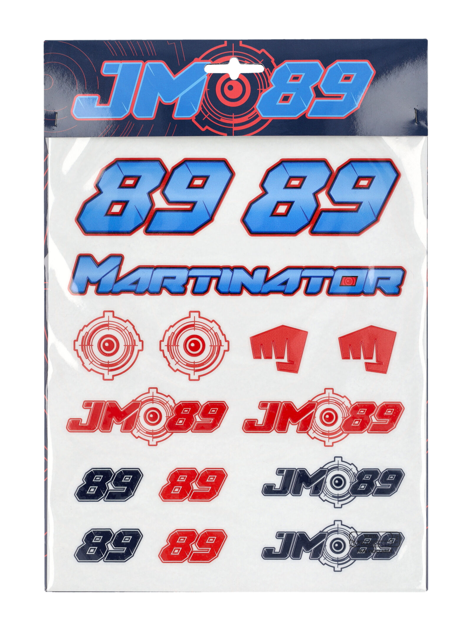 Autocollant  stickers Jorge Martin 89 Martinator