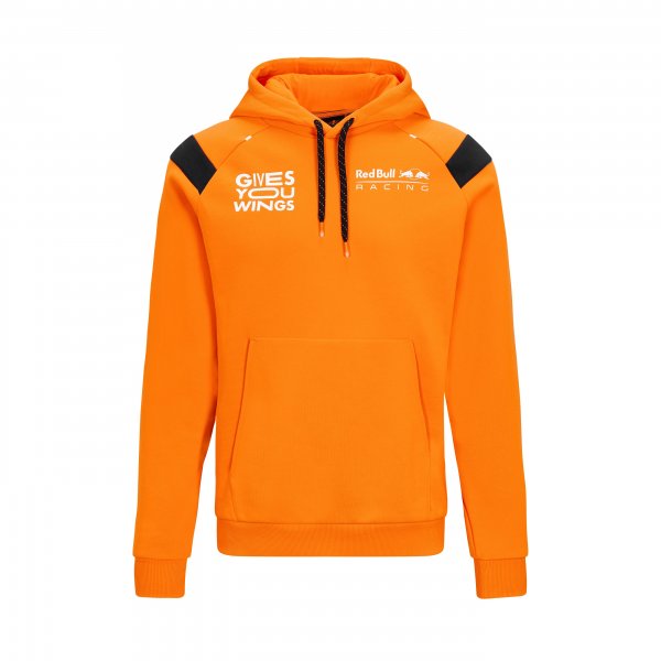 Sweat à capuche Max Verstappen n° 1 orange