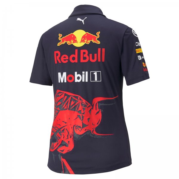 Polo femme Red Bull Racing Team 2022 PUMA vue dos