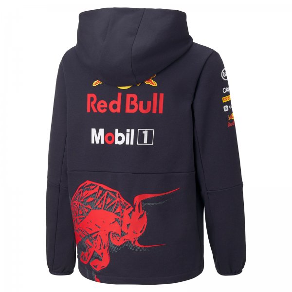 Sweat à capuche enfant Red Bull Racing Team 2022 PUMA vue dos