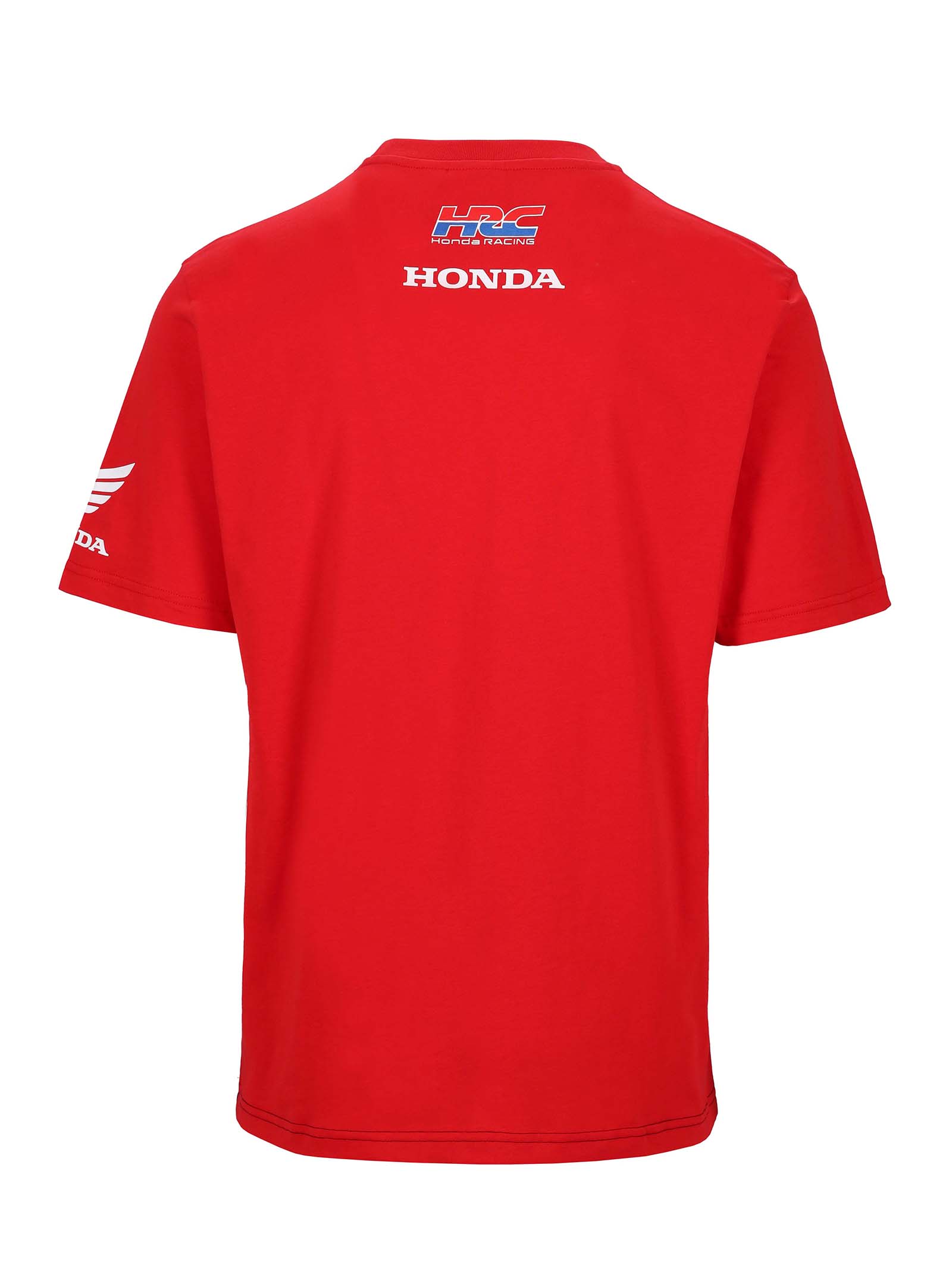 T-shirt Honda HRC rouge vue dos