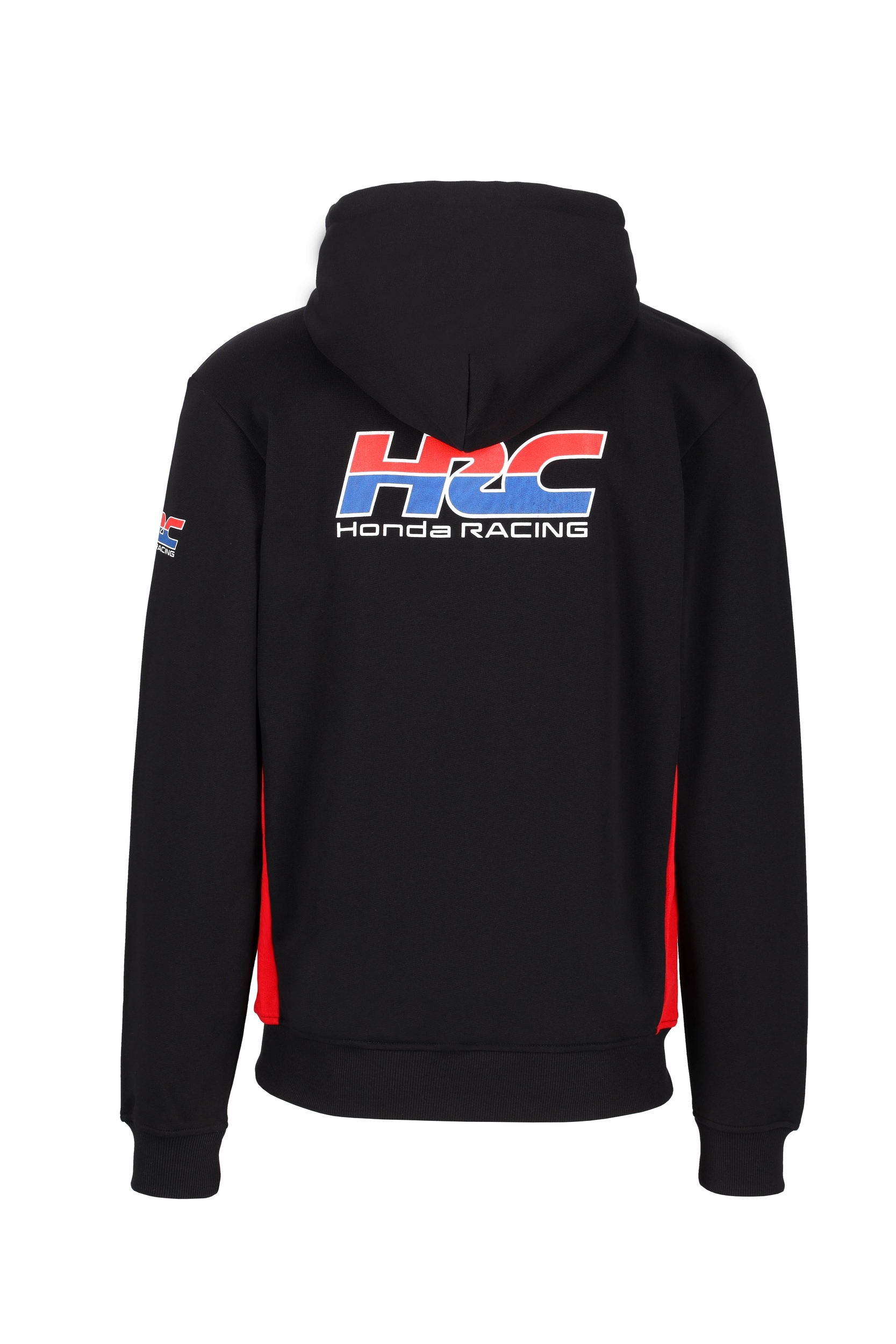 Sweat à capuche zippé Honda HRC noir vue dos