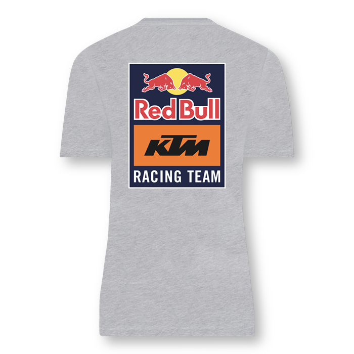 T-shirt femme KTM Red Bull gris 2022 vue dos KTM22033