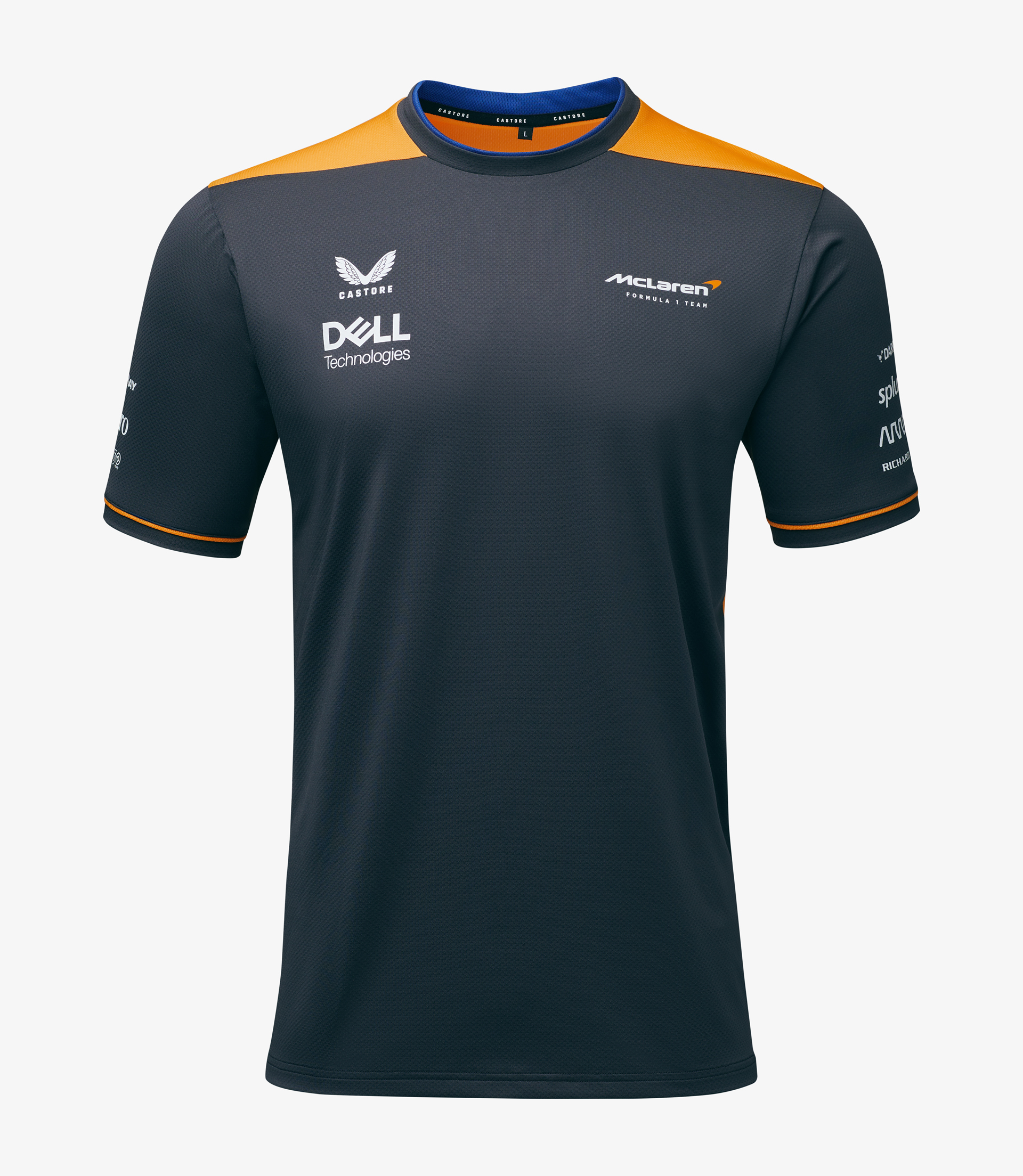 T-shirt McLaren Team 2022 gris orange