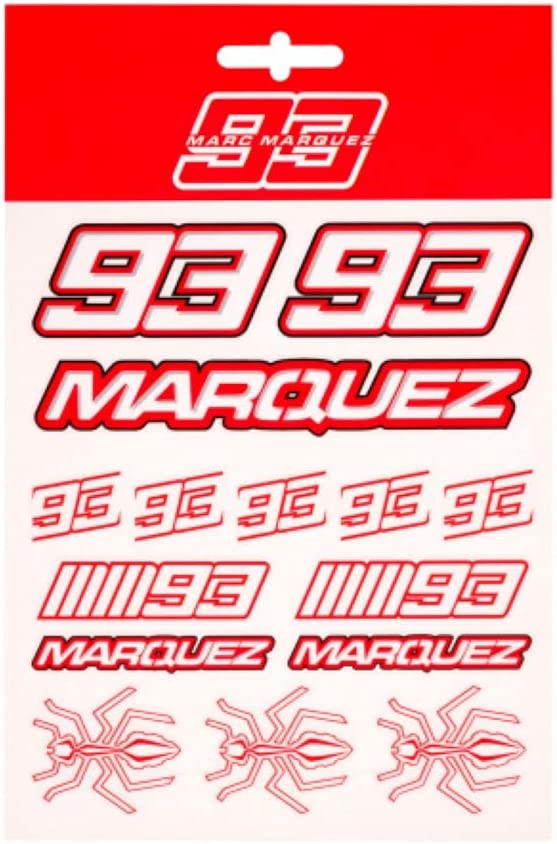 Set autocollant moyen Marc Marquez 93