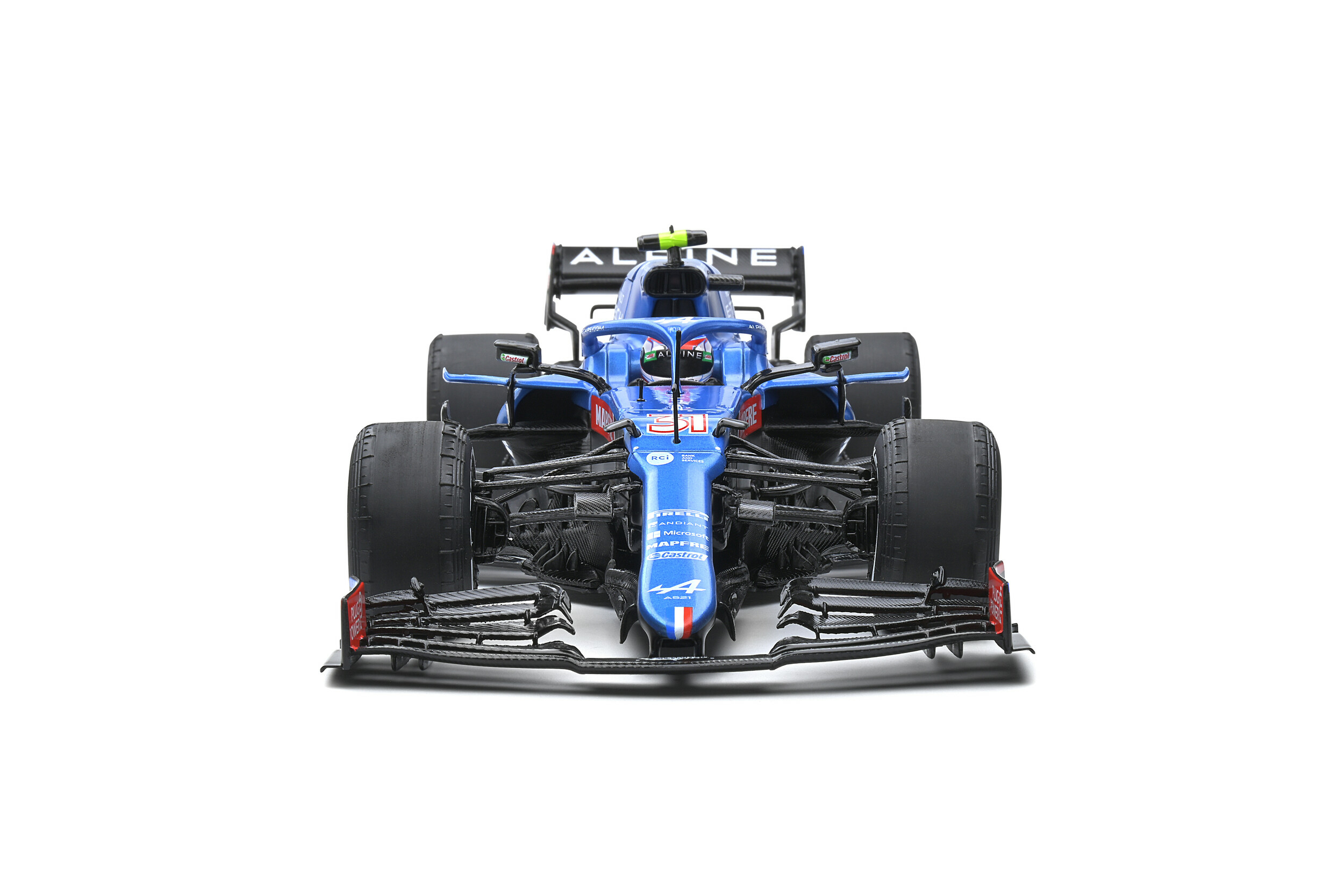 Formule 1 Esteban Ocon - Grand Prix Hongrie 2021 - Solido vue face